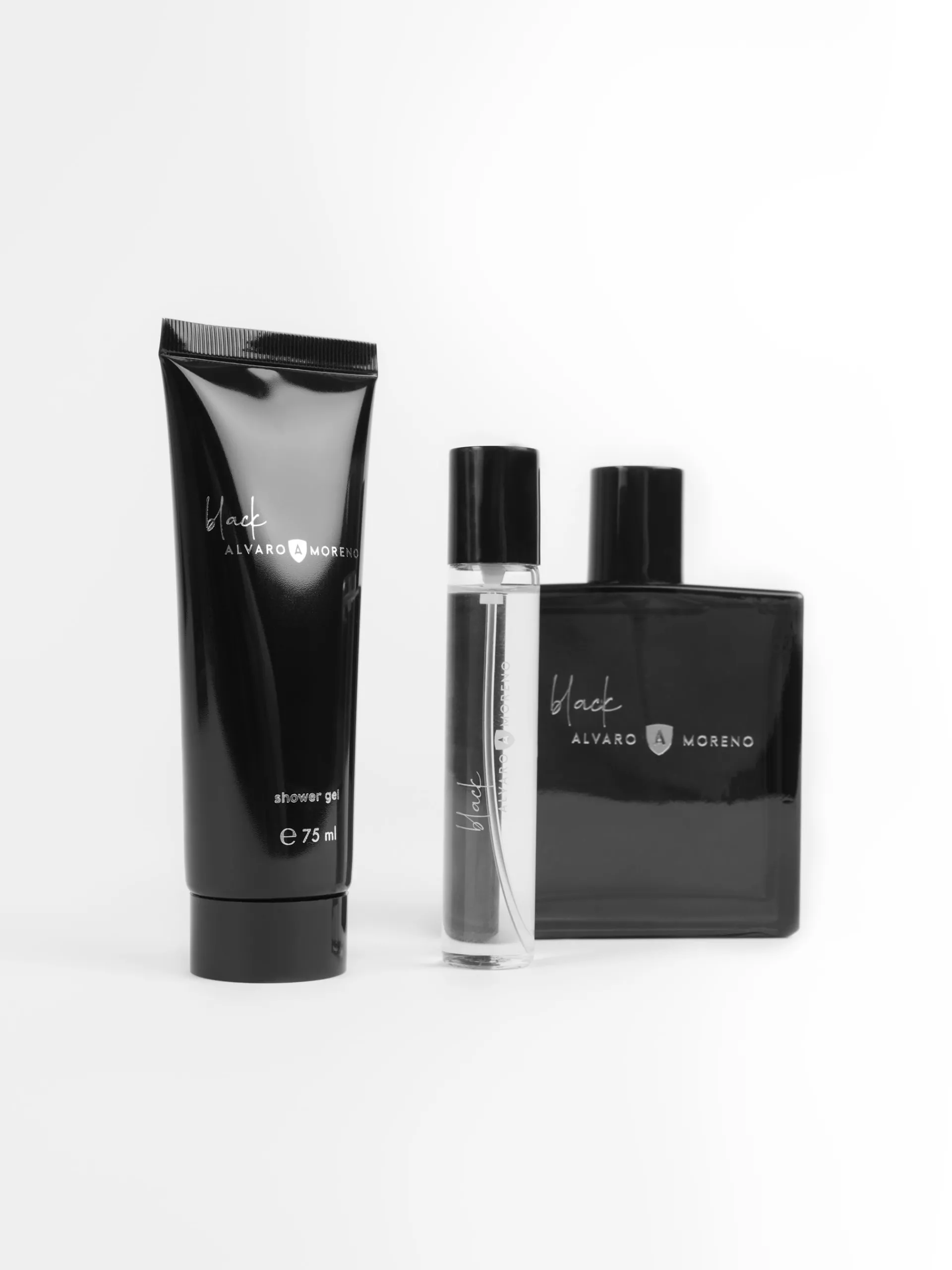 Perfumes-Alvaro Moreno ESTUCHE AM BLACK Negro