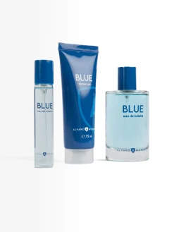 Perfumes-Alvaro Moreno ESTUCHE AM BLUE Azul