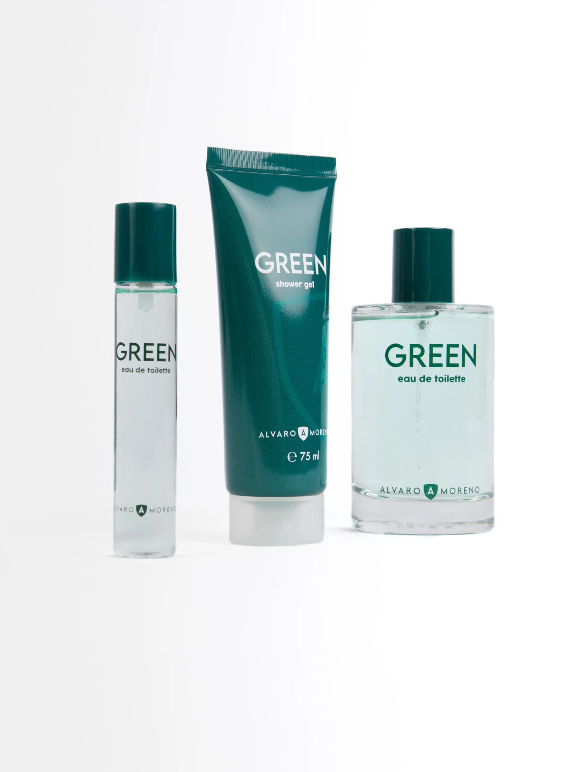 Perfumes-Alvaro Moreno ESTUCHE AM GREEN Verde