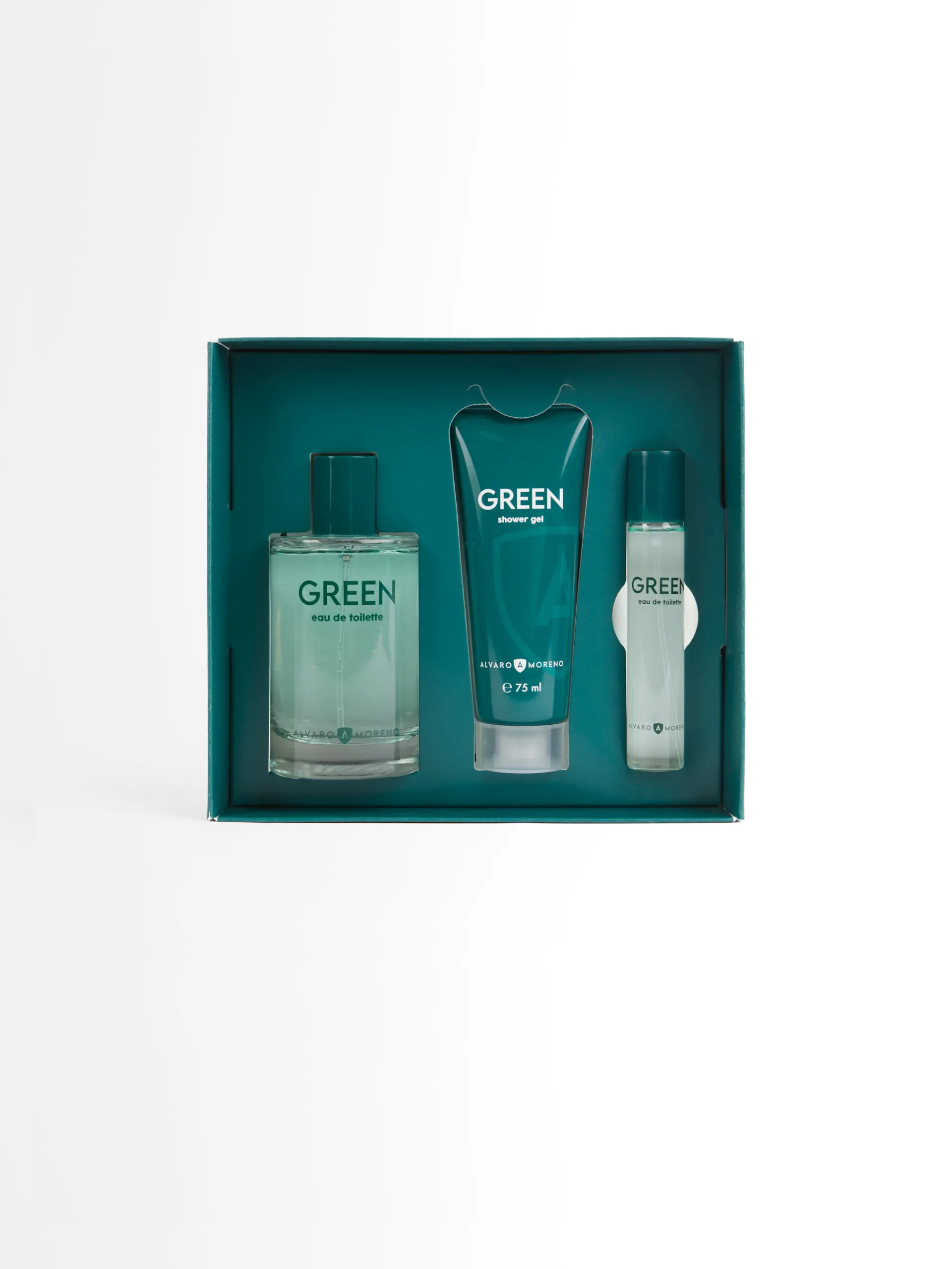 Perfumes-Alvaro Moreno ESTUCHE AM GREEN Verde