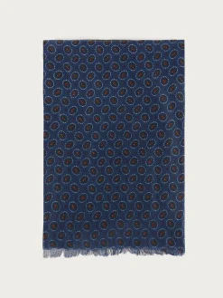 Foulares-Alvaro Moreno FOULARD PRINT Azul