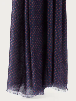 Foulares-Alvaro Moreno FOULARD PRINT Burdeos