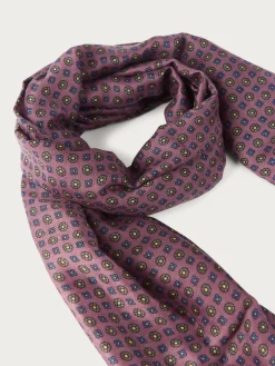 Foulares-Alvaro Moreno FOULARD PRINT Burdeos