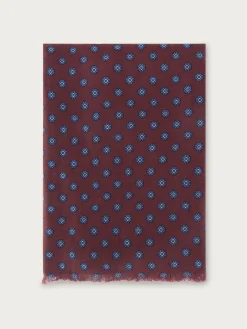 Foulares-Alvaro Moreno FOULARD PRINT Burdeos