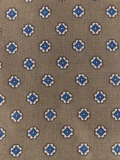 Foulares-Alvaro Moreno FOULARD PRINT MARRÓN Marrón