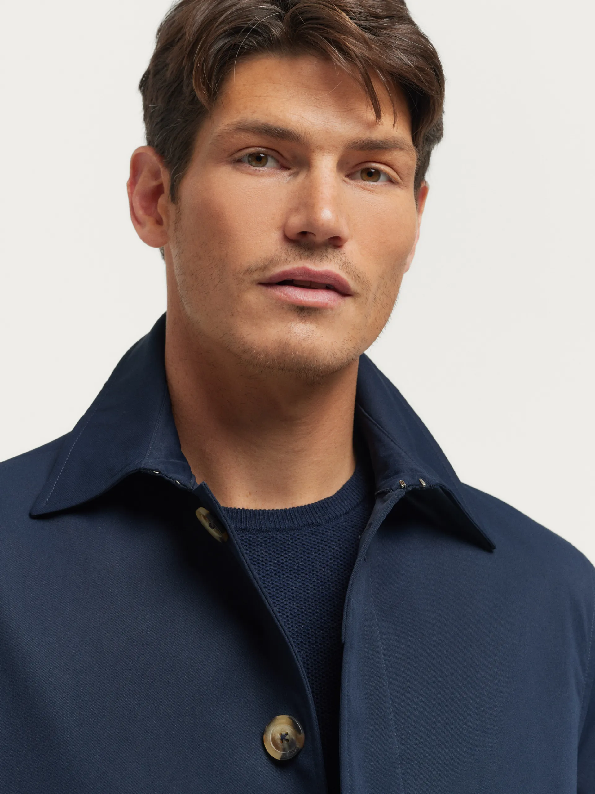 Cazadoras Y Parkas-Alvaro Moreno GABARDINA FELDMAN Azul Marino