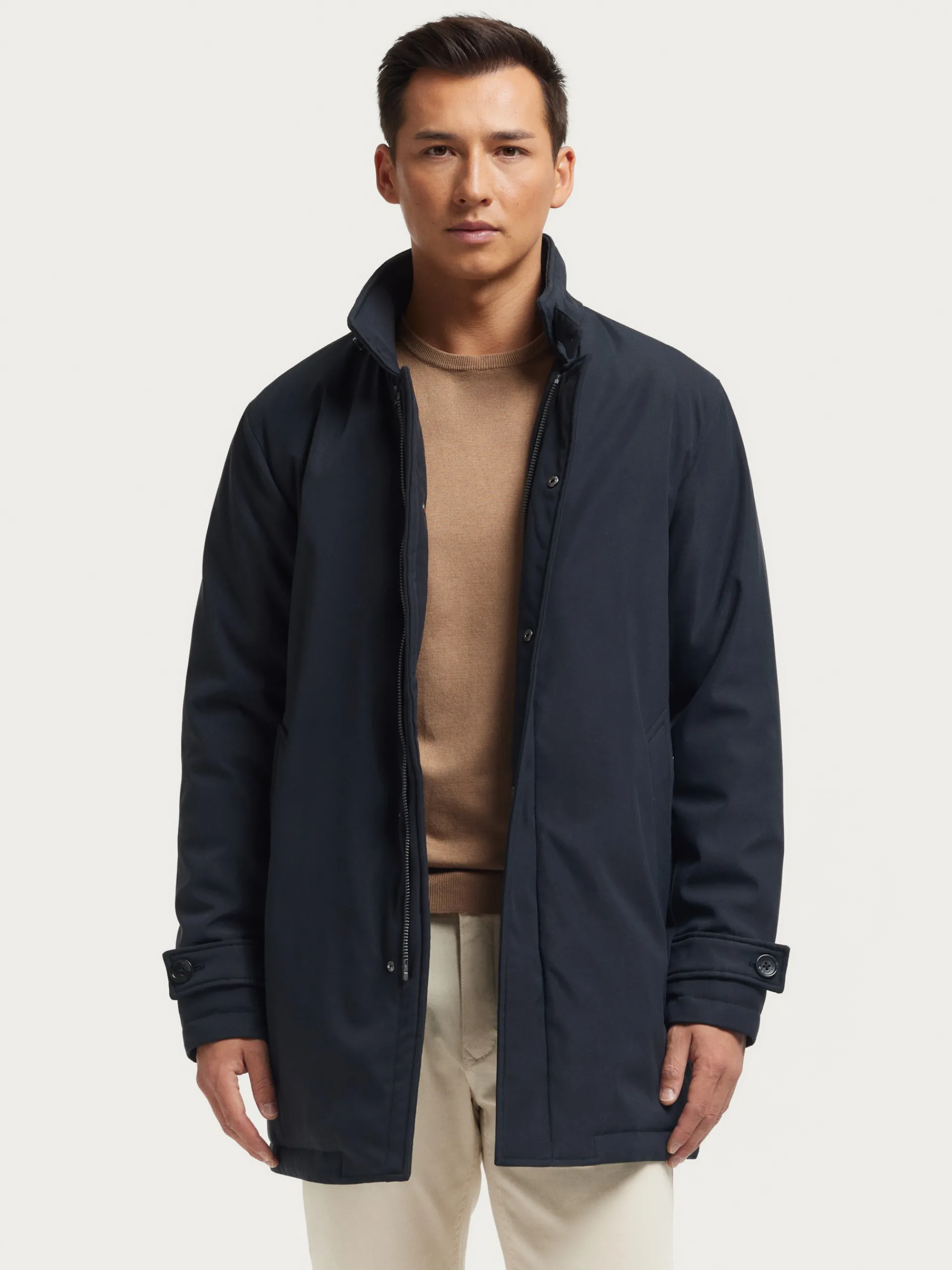 Cazadoras Y Parkas-Alvaro Moreno GABARDINA GELMAN Azul Marino