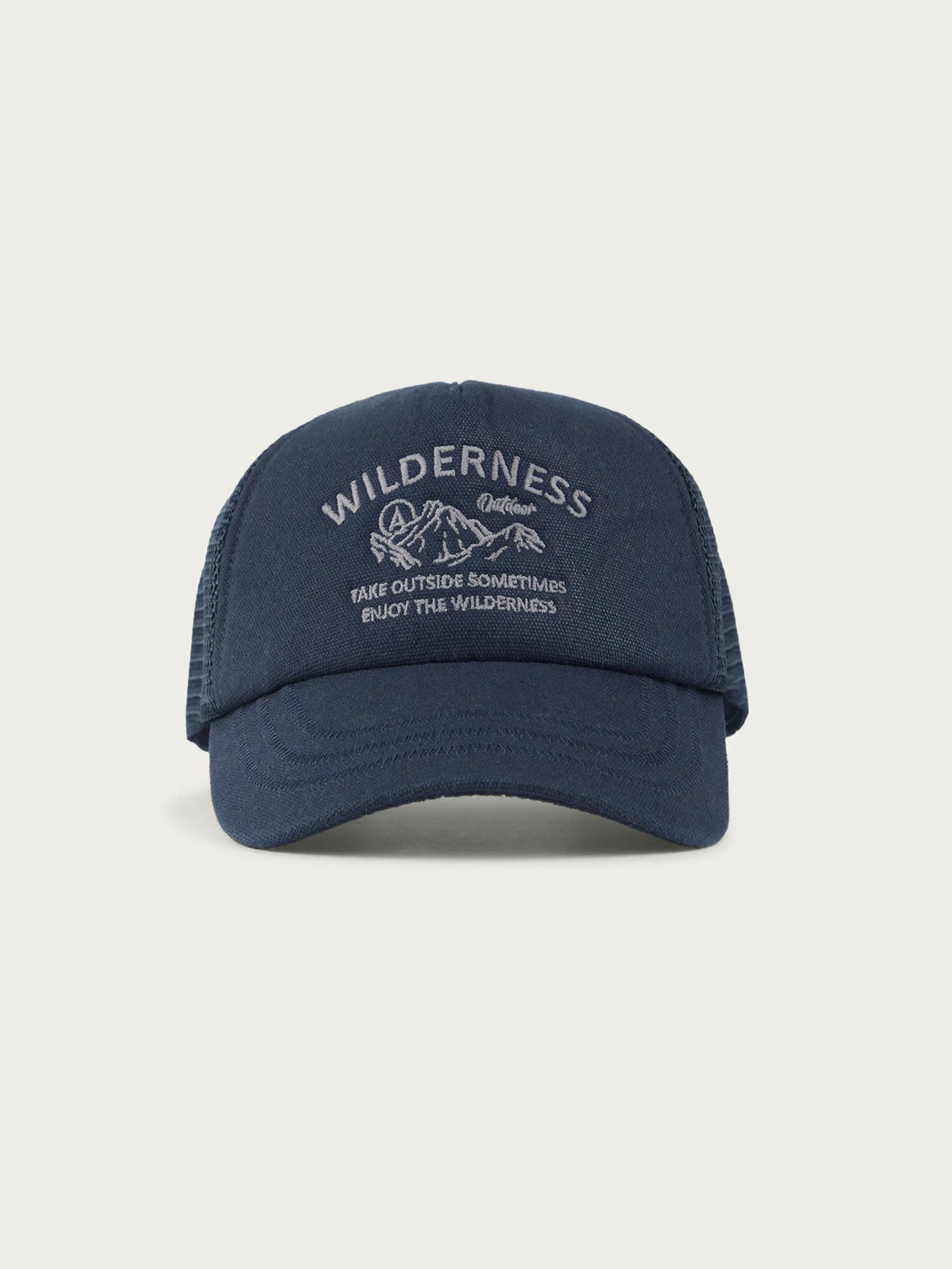 Gorras-Alvaro Moreno GORRA TRUCK BORDADA Azul Marino