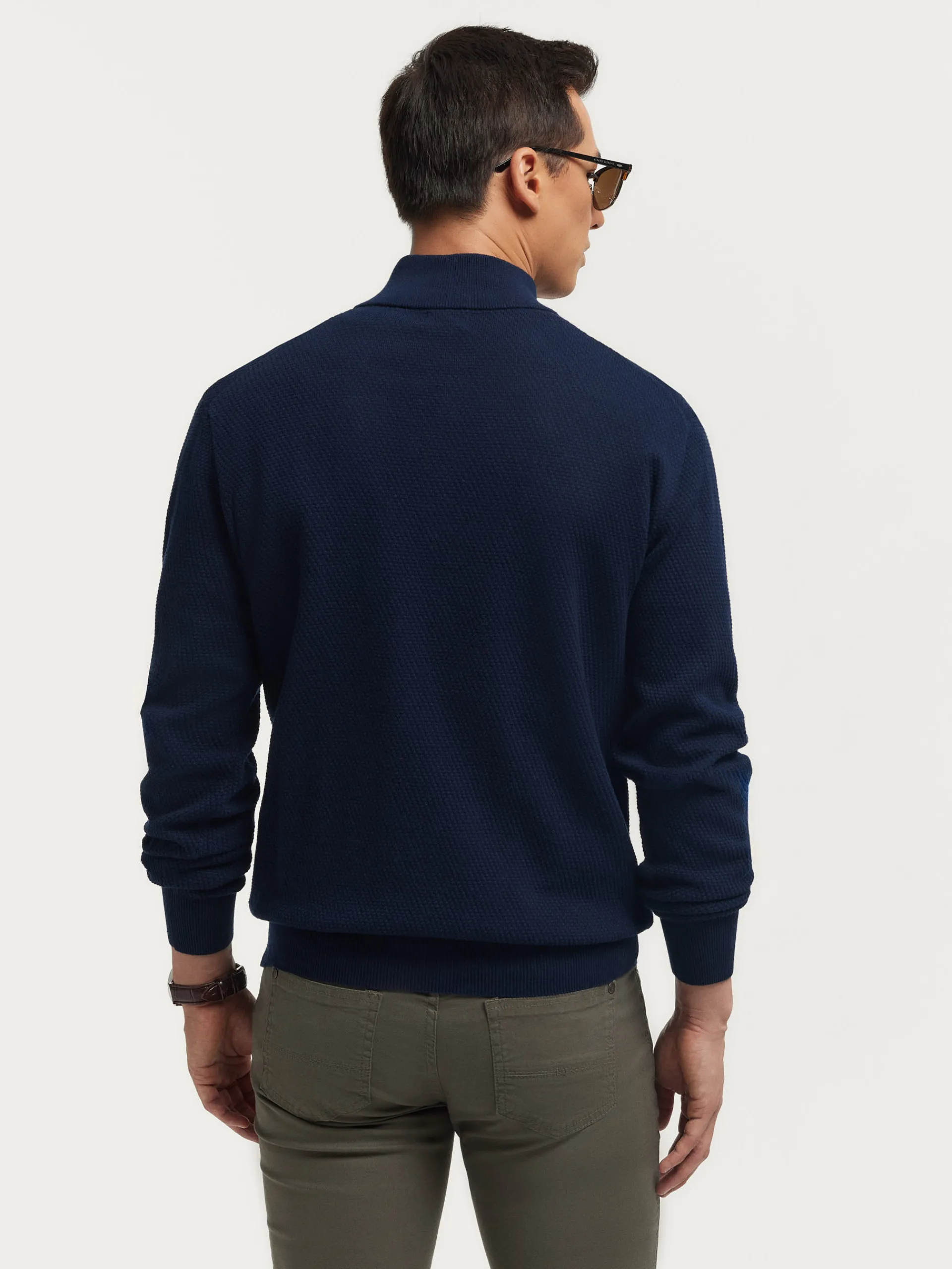 Jerséis-Alvaro Moreno JERSEY CREMALLERA Azul Marino