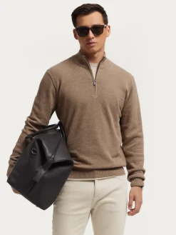 Jerséis-Alvaro Moreno JERSEY CREMALLERA Beige