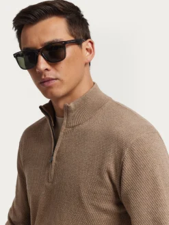 Jerséis-Alvaro Moreno JERSEY CREMALLERA Beige