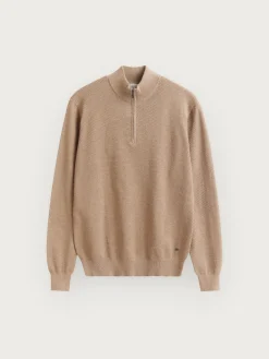 Jerséis-Alvaro Moreno JERSEY CREMALLERA Beige