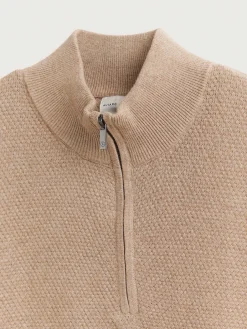 Jerséis-Alvaro Moreno JERSEY CREMALLERA Beige