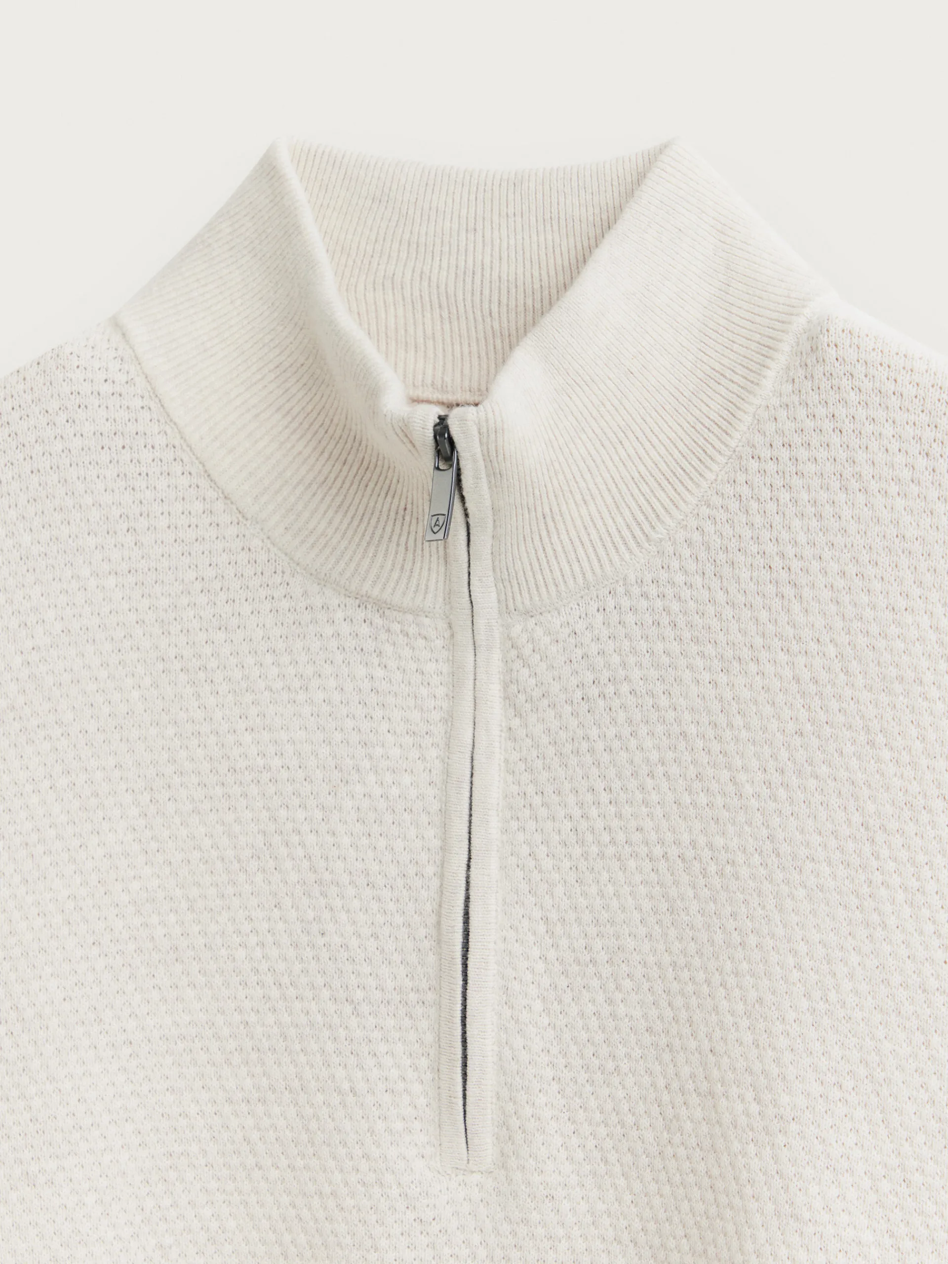 Jerséis-Alvaro Moreno JERSEY CREMALLERA Crudo