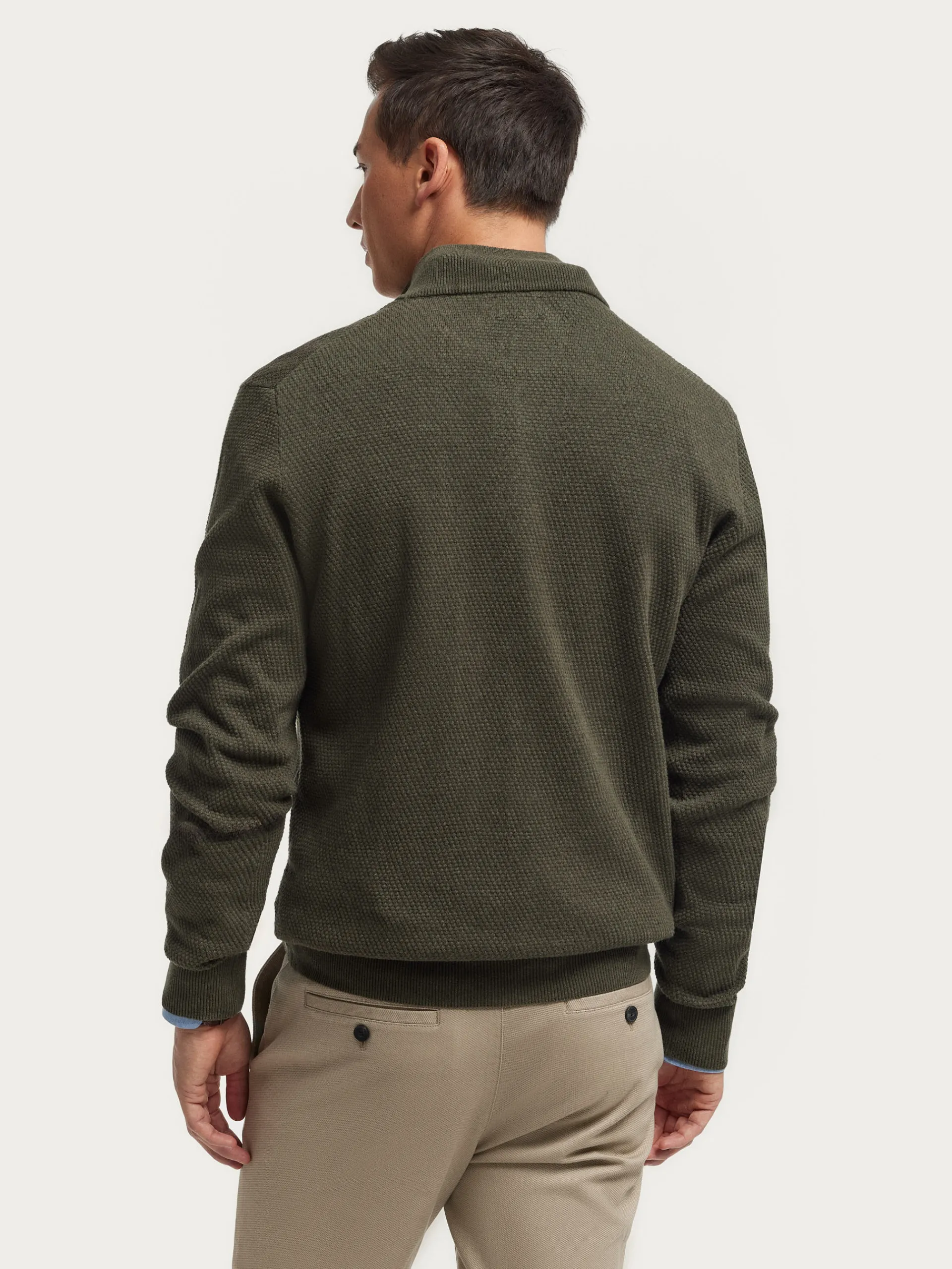 Jerséis-Alvaro Moreno JERSEY CREMALLERA Verde