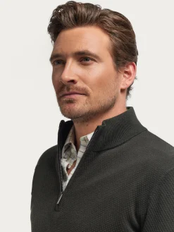 Jerséis-Alvaro Moreno JERSEY CREMALLERA Verde