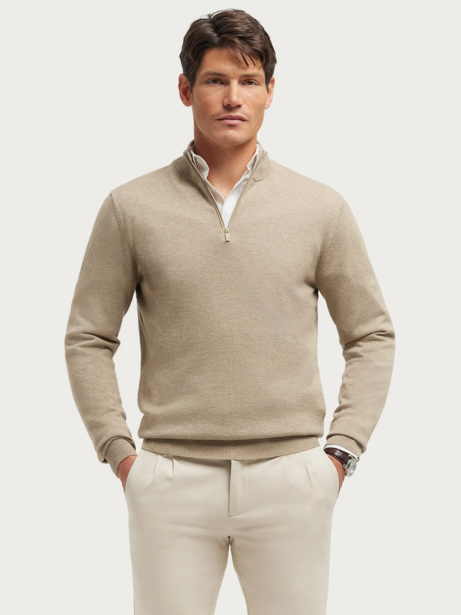 Jerséis-Alvaro Moreno JERSEY LORENZO Beige