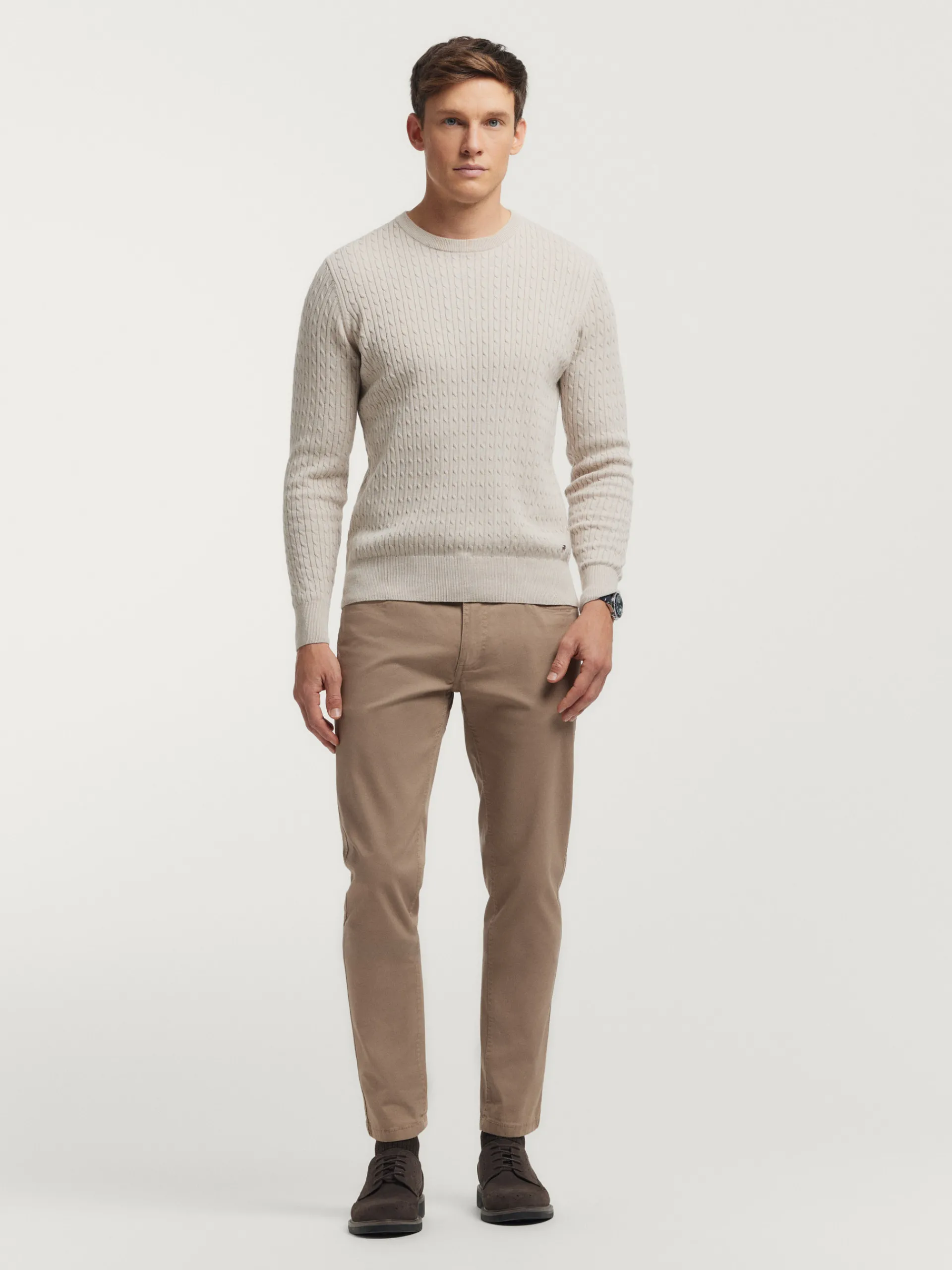 Jerséis-Alvaro Moreno JERSEY OCHOS Beige