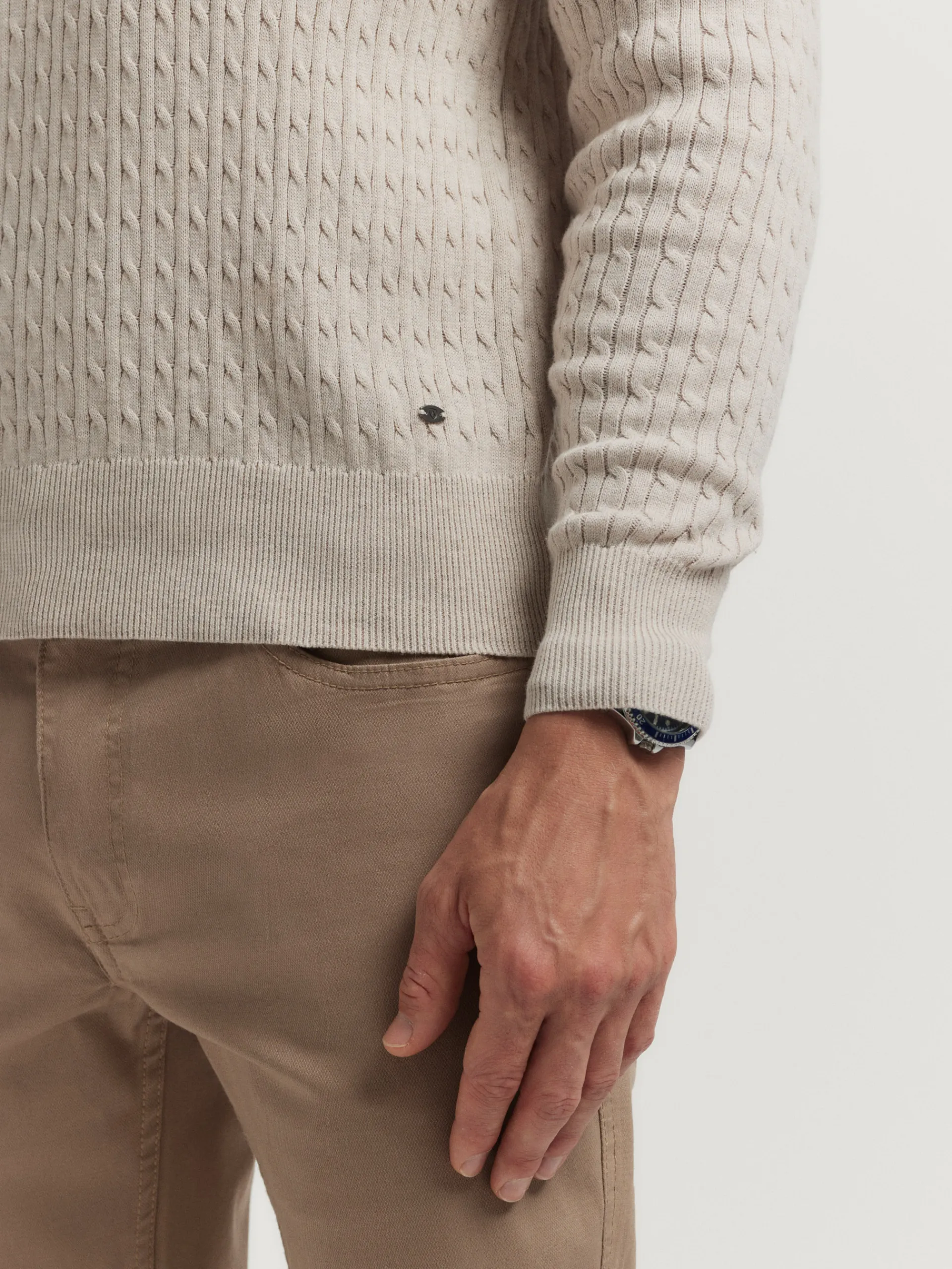 Jerséis-Alvaro Moreno JERSEY OCHOS Beige