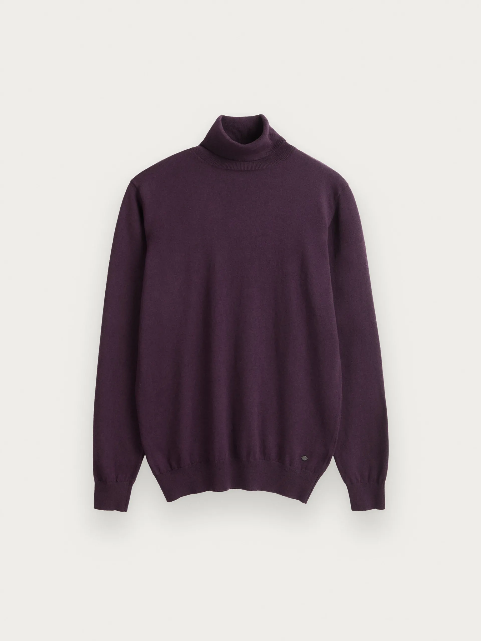 Jerséis-Alvaro Moreno JERSEY ROLL COLLAR BURDEOS VIN