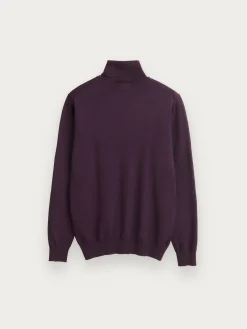 Jerséis-Alvaro Moreno JERSEY ROLL COLLAR BURDEOS VIN