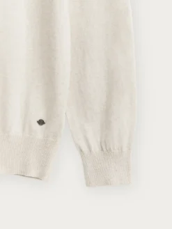 Jerséis-Alvaro Moreno JERSEY ROLL COLLAR Crudo