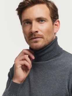 Jerséis-Alvaro Moreno JERSEY ROLL COLLAR Gris