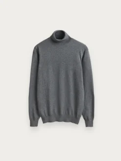 Jerséis-Alvaro Moreno JERSEY ROLL COLLAR Gris