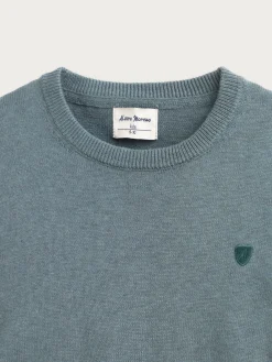 Jerséis-Alvaro Moreno JERSEY ROUND NECK KIDS Azul