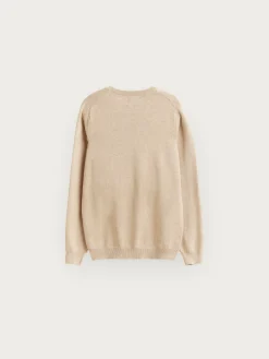 Jerséis-Alvaro Moreno JERSEY ROUND NECK KIDS Camel