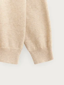 Jerséis-Alvaro Moreno JERSEY ROUND NECK KIDS Camel