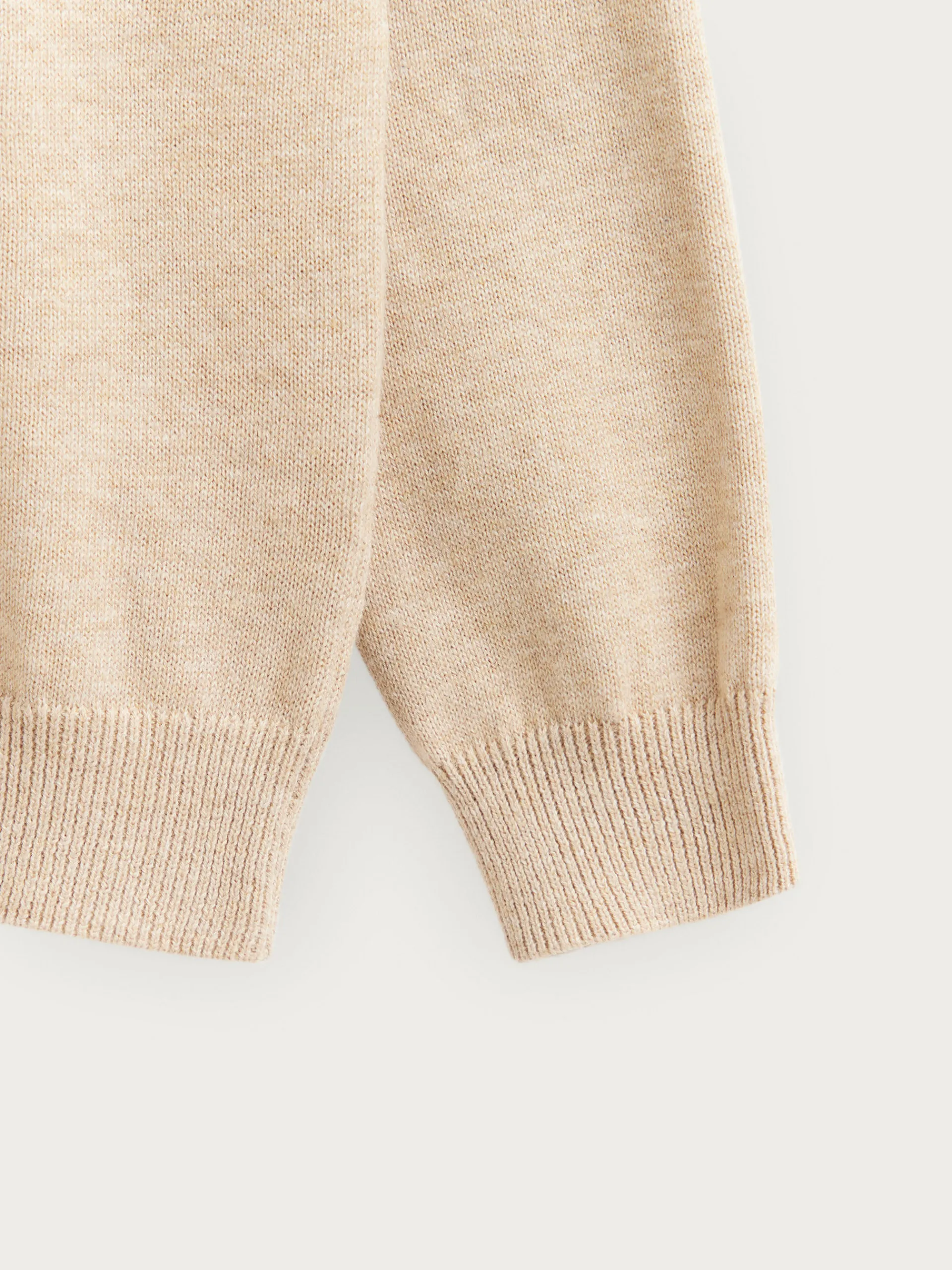 Jerséis-Alvaro Moreno JERSEY ROUND NECK KIDS Camel