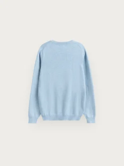 Jerséis-Alvaro Moreno JERSEY ROUND NECK KIDS Celeste