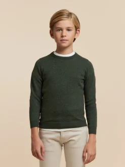 Jerséis-Alvaro Moreno JERSEY ROUND NECK KIDS Verde