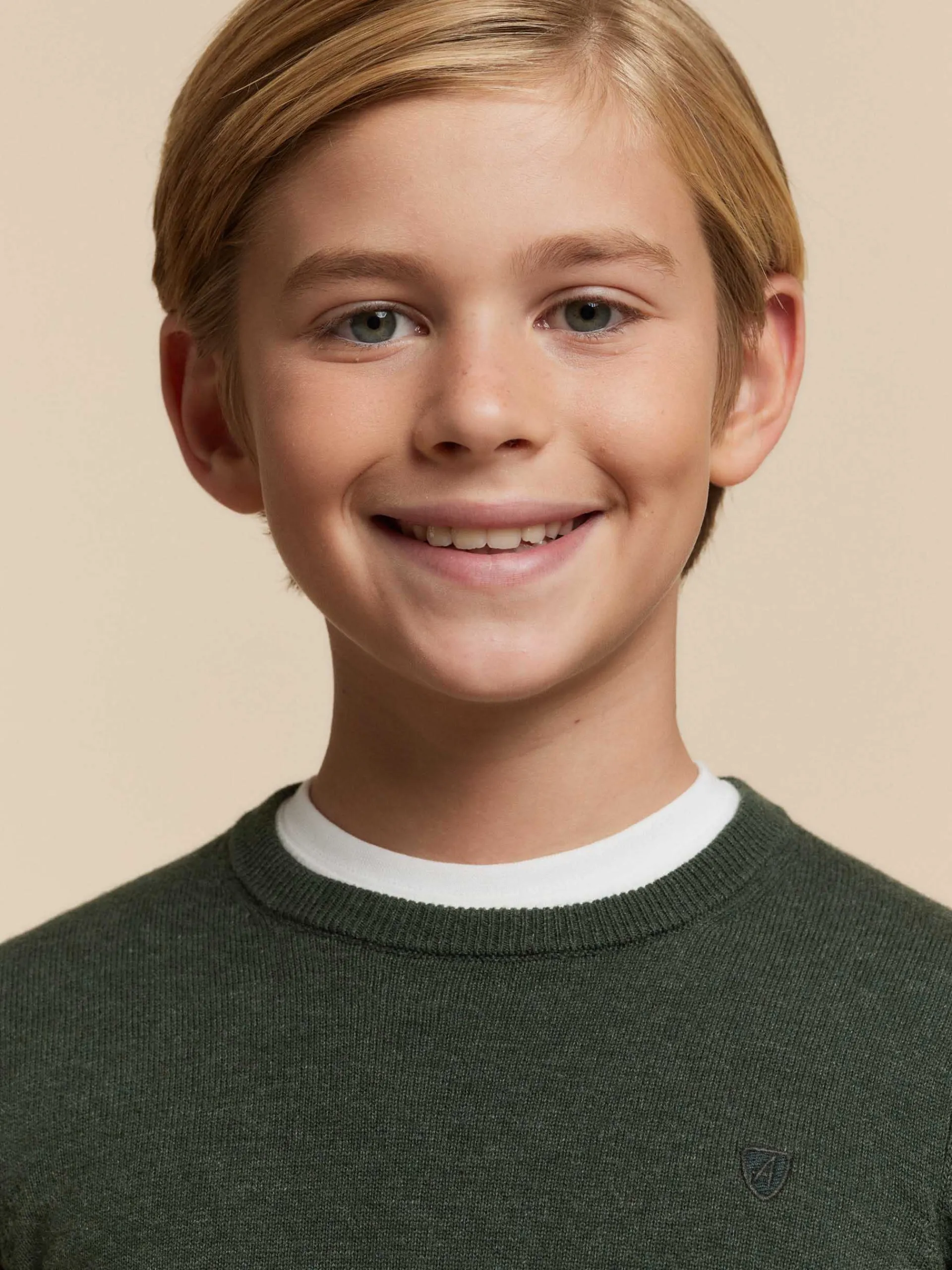 Jerséis-Alvaro Moreno JERSEY ROUND NECK KIDS Verde