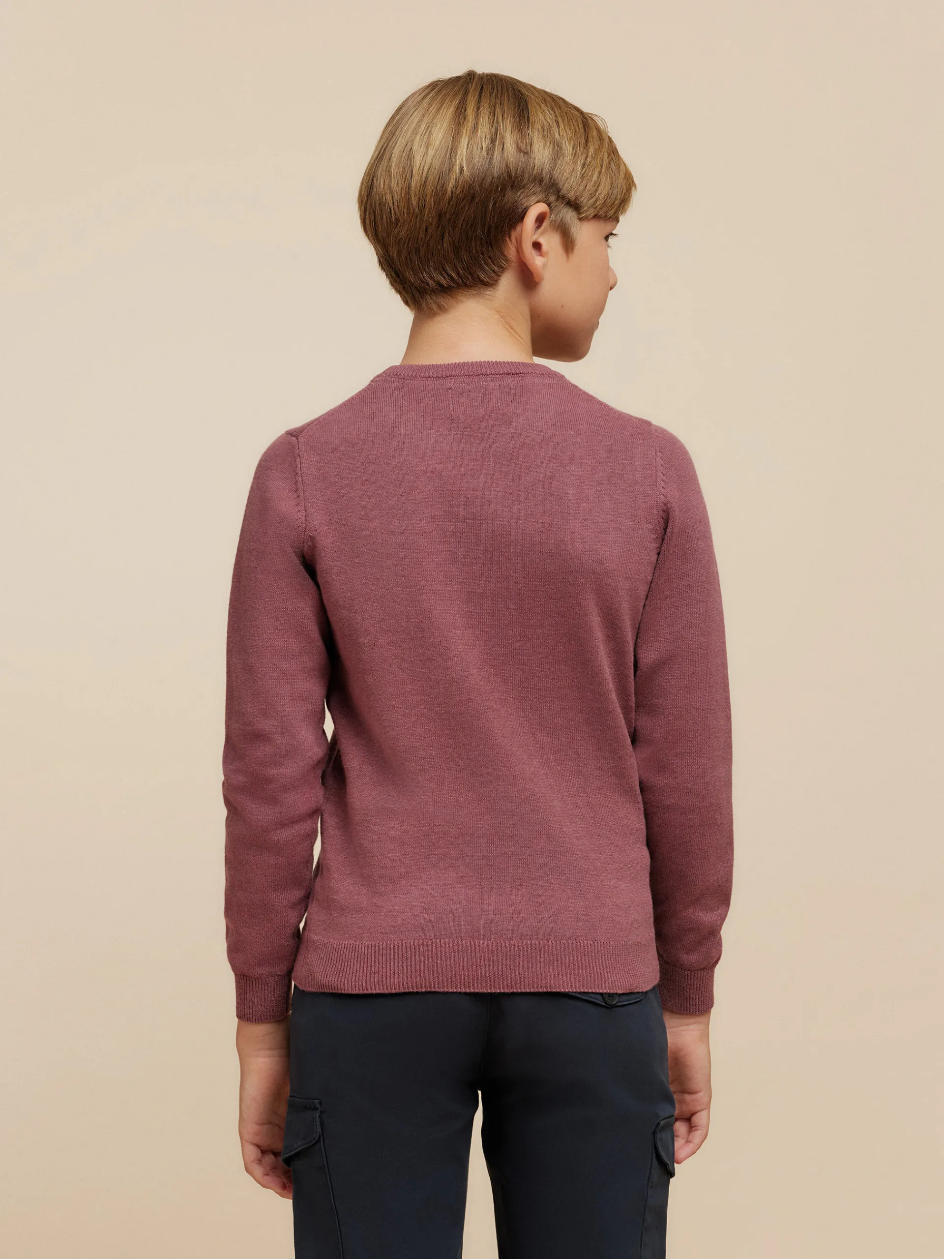 Jerséis-Alvaro Moreno JERSEY ROUND NECK KIDS Violeta