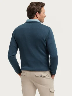 Jerséis-Alvaro Moreno JERSEY V-NECK TRENDY Azul