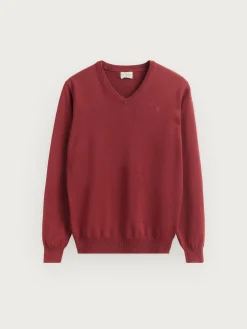 Jerséis-Alvaro Moreno JERSEY V-NECK TRENDY Burdeos