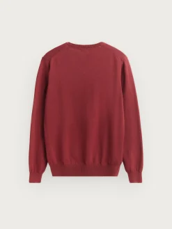 Jerséis-Alvaro Moreno JERSEY V-NECK TRENDY Burdeos