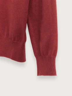 Jerséis-Alvaro Moreno JERSEY V-NECK TRENDY Burdeos