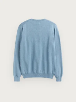 Jerséis-Alvaro Moreno JERSEY V-NECK TRENDY Celeste