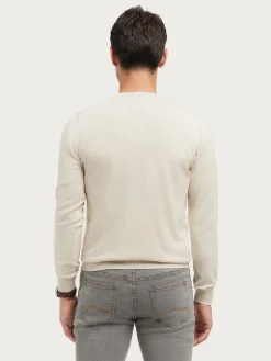 Jerséis-Alvaro Moreno JERSEY V-NECK TRENDY Crudo