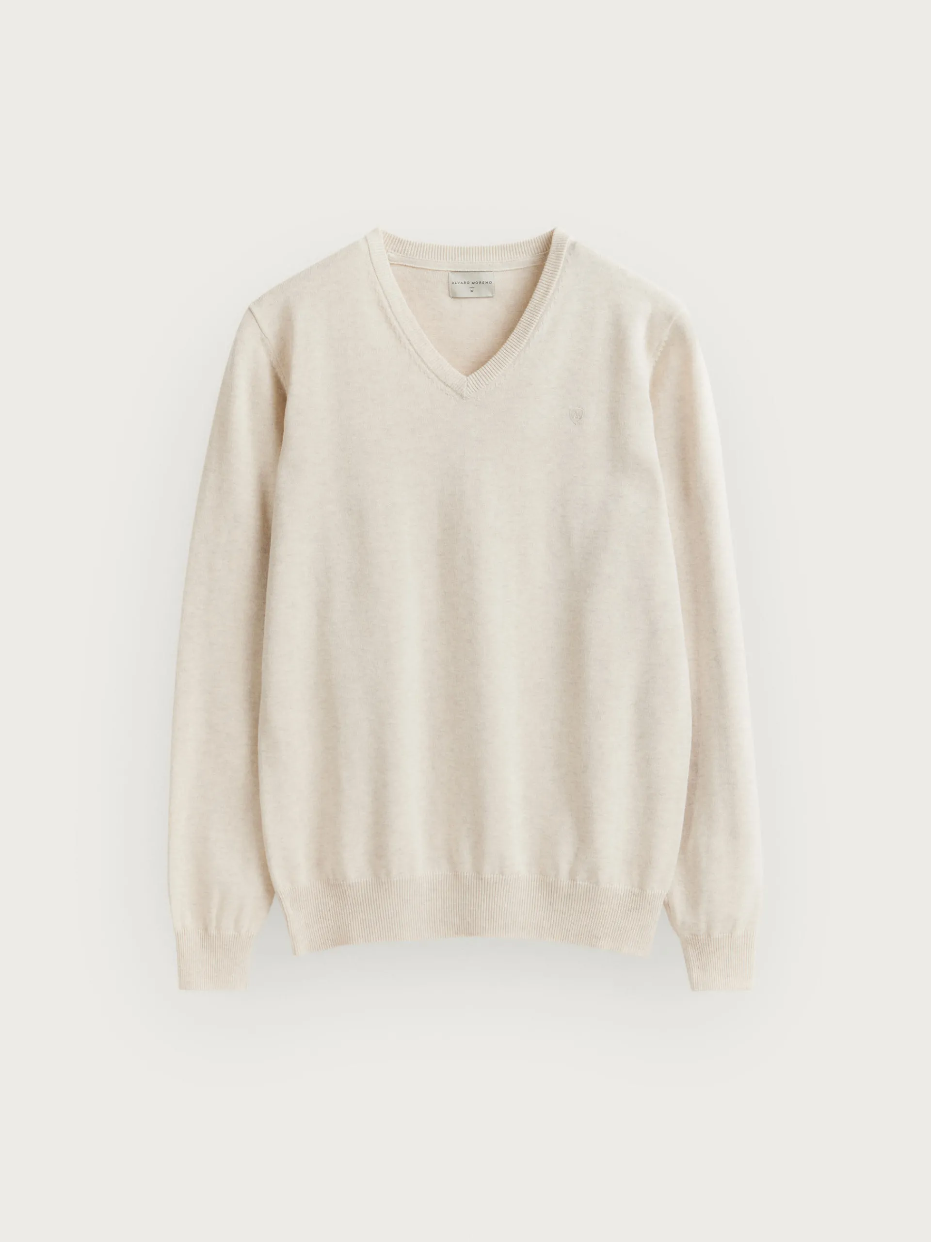 Jerséis-Alvaro Moreno JERSEY V-NECK TRENDY Crudo