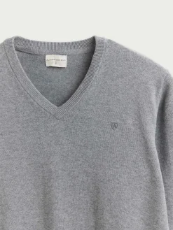 Jerséis-Alvaro Moreno JERSEY V-NECK TRENDY Gris