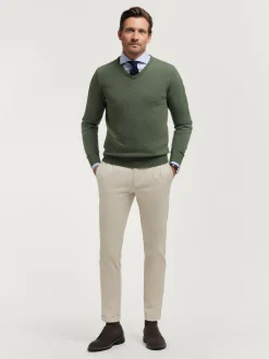 Jerséis-Alvaro Moreno JERSEY V-NECK TRENDY Verde