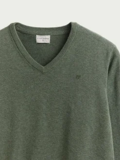 Jerséis-Alvaro Moreno JERSEY V-NECK TRENDY Verde