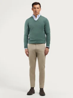 Jerséis-Alvaro Moreno JERSEY V-NECK TRENDY Verde