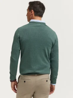 Jerséis-Alvaro Moreno JERSEY V-NECK TRENDY Verde