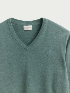 Jerséis-Alvaro Moreno JERSEY V-NECK TRENDY Verde