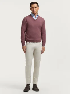 Jerséis-Alvaro Moreno JERSEY V-NECK TRENDY Violeta